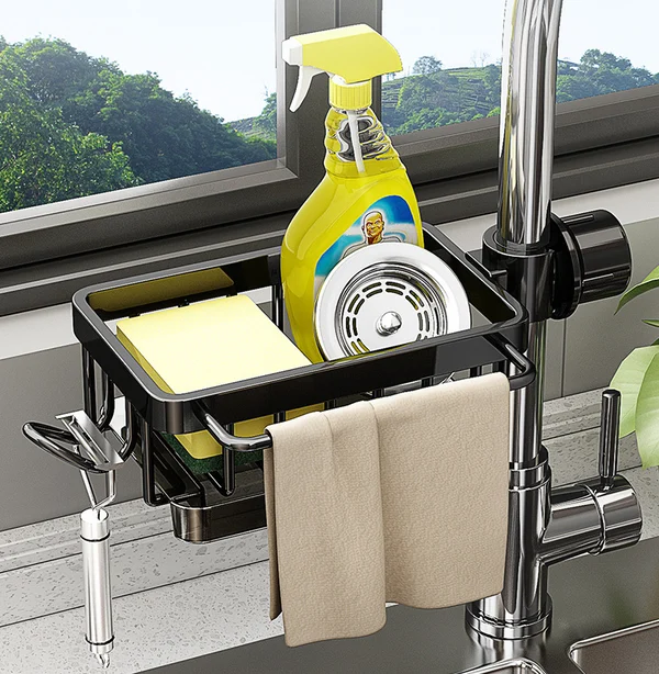 Last Day Sale Off 49% - Kitchen Sink Faucet Organizer