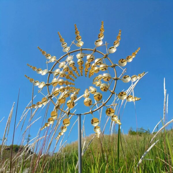 Libiyi Magical Metal Windmill