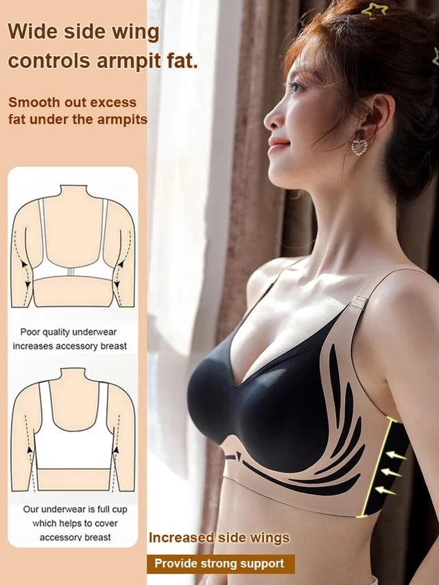 Libiyi Super gather bra | Wireless Push-up Bra