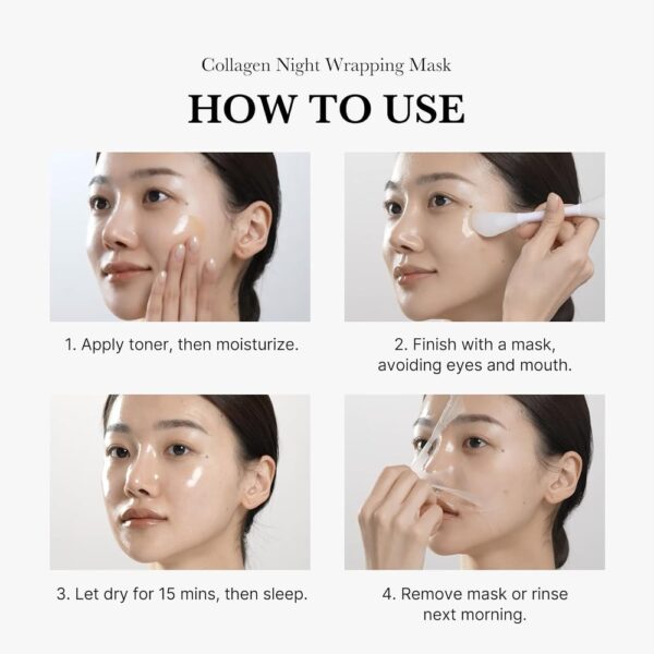 Limited Time Offer - Collagen Overnight Wrapping Peel Off Facial Mask