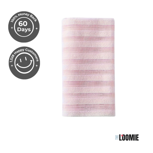 LOOMIE Exfoliating Shower Towel