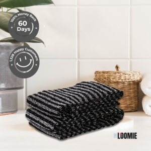 LOOMIE Exfoliating Shower Towel