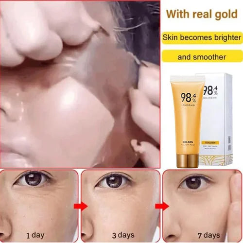 Magic Golden Foil Peel-Off Mask ( Buy 1 Get 1 Free)