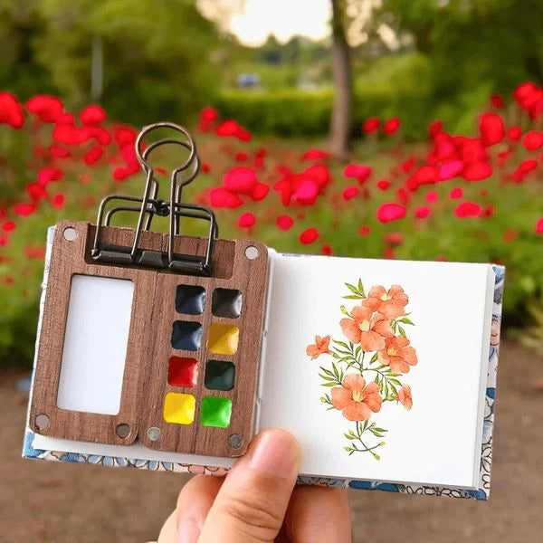 Mini Paint Palette Travel Kit