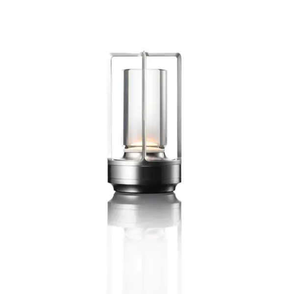 Miviano Lantern Cordless Crystal Table Lamp