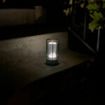 Miviano Lantern Cordless Crystal Table Lamp