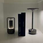 Miviano Lantern Cordless Crystal Table Lamp