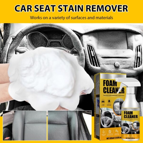 Multi-Purpose Nano Foam Cleaner Waterless Wash