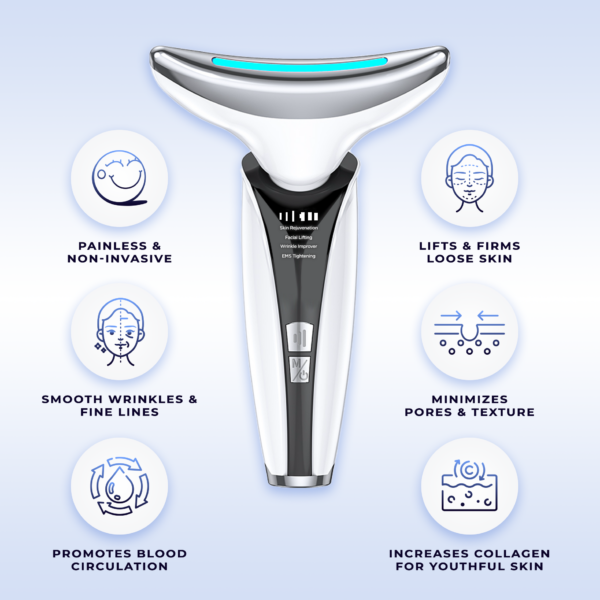 Multi-Spectral Chin & Neck Tightening Light Therapy Device