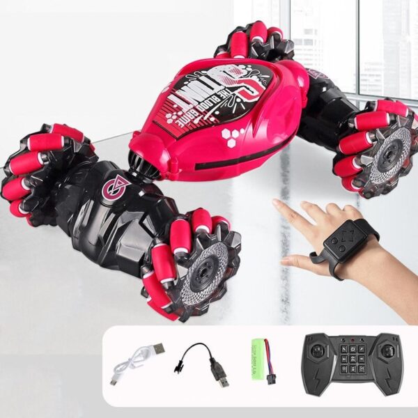 New Twist Car - All Terrains Monster Trucks for Boys Gesture RC Stunt Car 360° Flips for Age 4-12