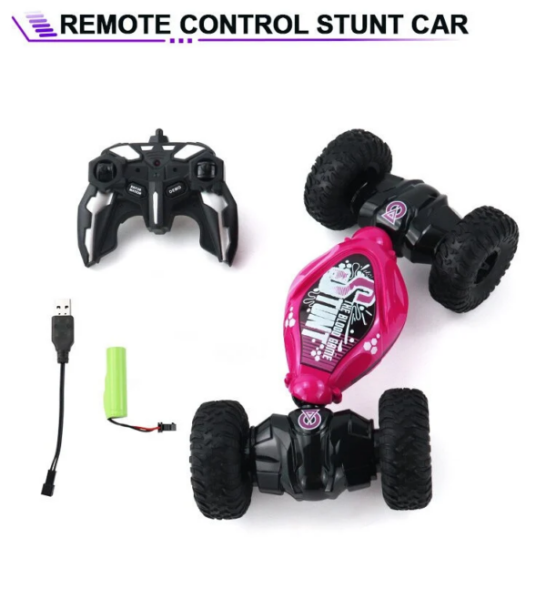 New Twist Car - All Terrains Monster Trucks for Boys Gesture RC Stunt Car 360° Flips for Age 4-12