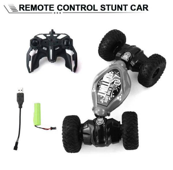 New Twist Car - All Terrains Monster Trucks for Boys Gesture RC Stunt Car 360° Flips for Age 4-12