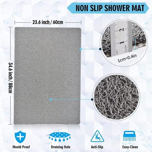 Nonslip Mat - The Ultimate Non-Slip Bath Mat