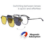 Olene 3 In 1 Polarized Sunglasses.