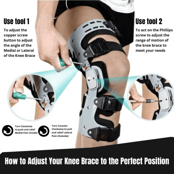 OrthoMax - Adjustable OA Knee Recovery Support