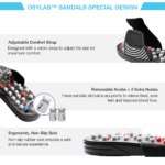 OSYLAB ACUPRESSURE SANDALS