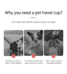 Pet Travel Buddy Water Bottle