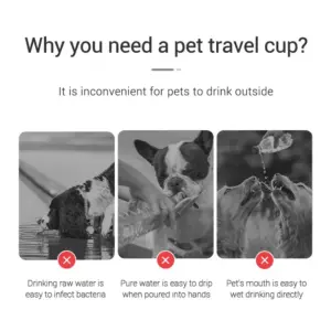 Pet Travel Buddy Water Bottle