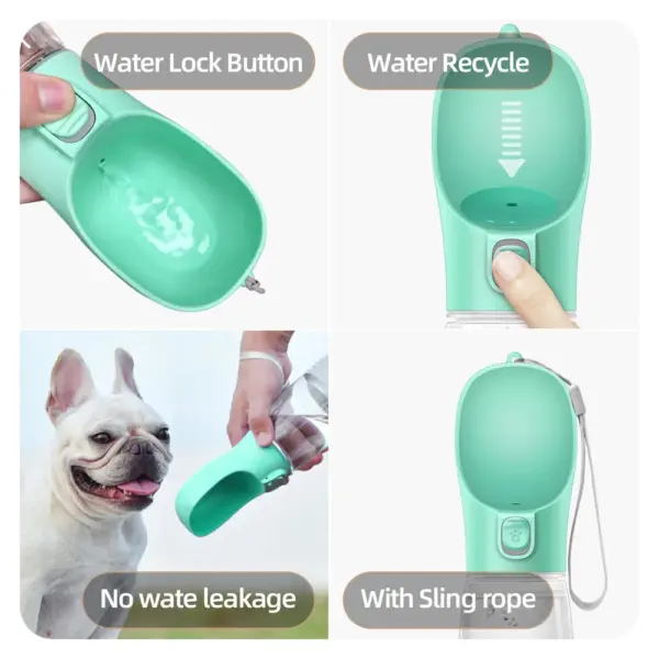 Pet Travel Buddy Water Bottle