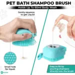 Petweld Pet Bath Shampoo Brush