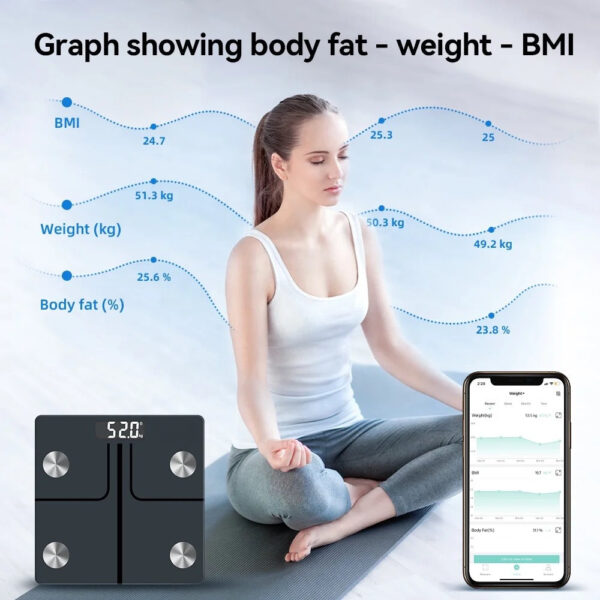 PostureFlex Smart Body Weight Scale