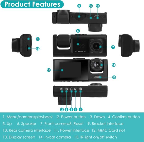 Protect Yourself on the road with VisionSafe Pro - Full HD Dash Camera for Rideshare Drivers