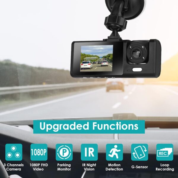 Protect Yourself on the road with VisionSafe Pro - Full HD Dash Camera for Rideshare Drivers