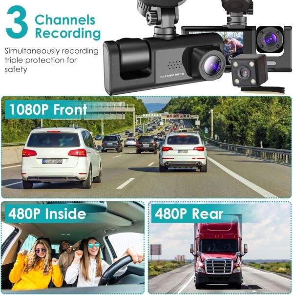 Protect Yourself on the road with VisionSafe Pro - Full HD Dash Camera for Rideshare Drivers