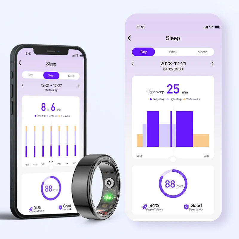 QRing Smart Ring - Health Tracking Ring