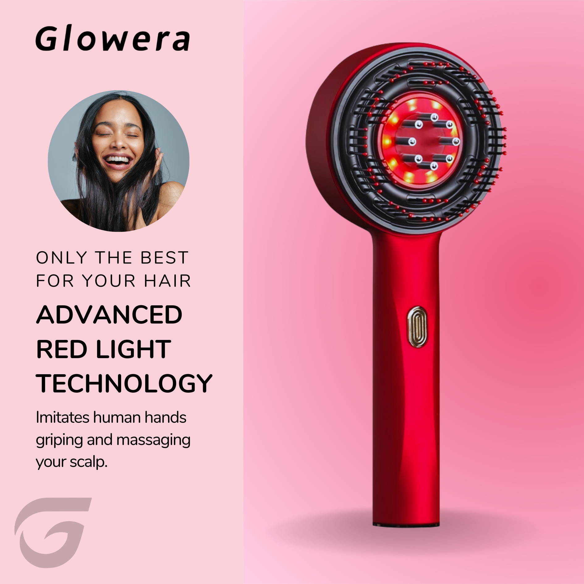 Red Light Scalp Massager 3 in 1