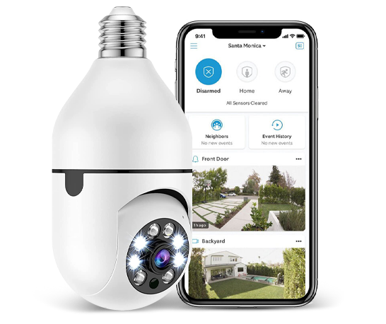 SafeCam 360 Light Bulb Camera