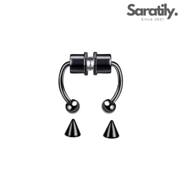 Saratily NoseClips - Magnetic Septum Ring Piercing