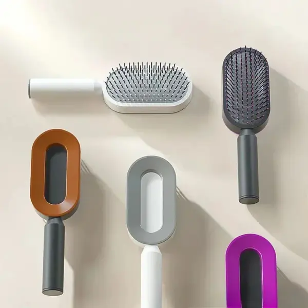 Self Cleaning Hairbrush