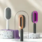 Self Cleaning Hairbrush