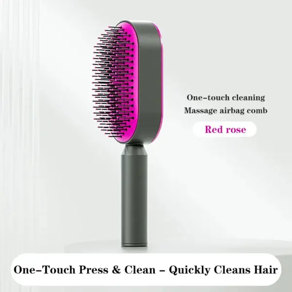 Self Cleaning Hairbrush