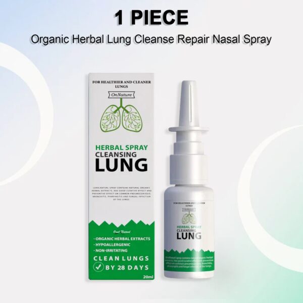 Seurico Organic Herbal Lung Cleanse Repair Nasal Spray