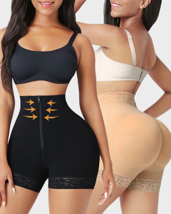 Sezada Tummy Control High Waist Short