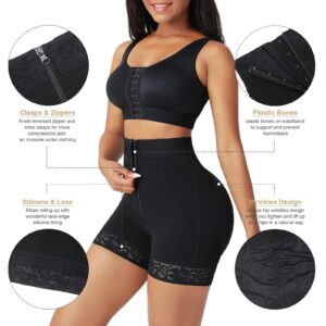 Sezada Tummy Control High Waist Short