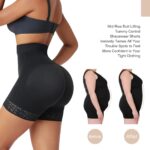 Sezada Tummy Control High Waist Short