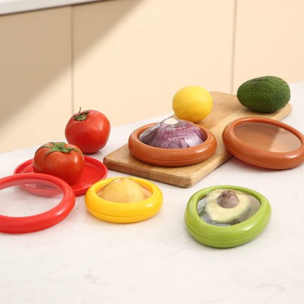 Silicone fruit storage box