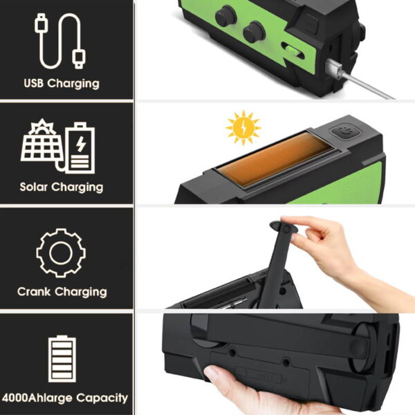 SolarNova X5 Multifunctional Solar Radio