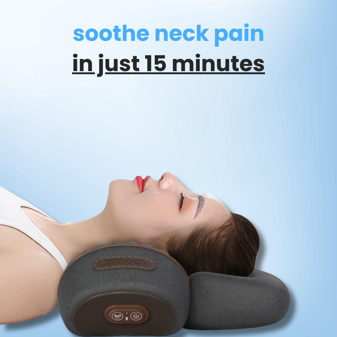 soothe - neck & shoulder traction massager with heat