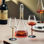 Spinning Wine Glass