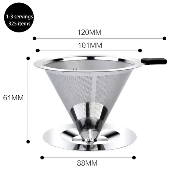 SteelBrew Reusable Tea & Coffee Filter