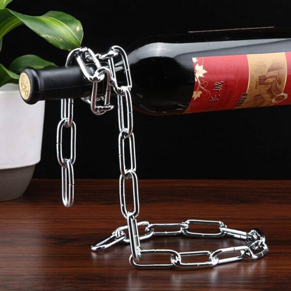 Suspended Chain Bottle Holder