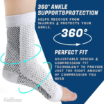 Targeted Nano-Fiber Compression Socks