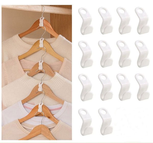 (The 2023 The best closet helper) Space-Saving Clothes Hanger Connector Hooks