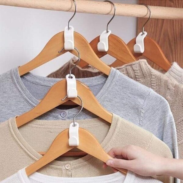 (The 2023 The best closet helper) Space-Saving Clothes Hanger Connector Hooks