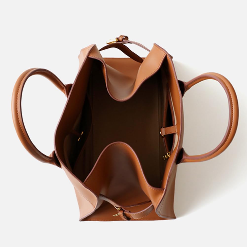 The "Row-Margaux-inspired" Luxurious Leather Tote Bag