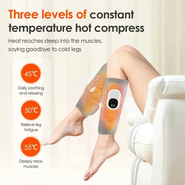 ThermoSqueeze Thermal Leg Massager